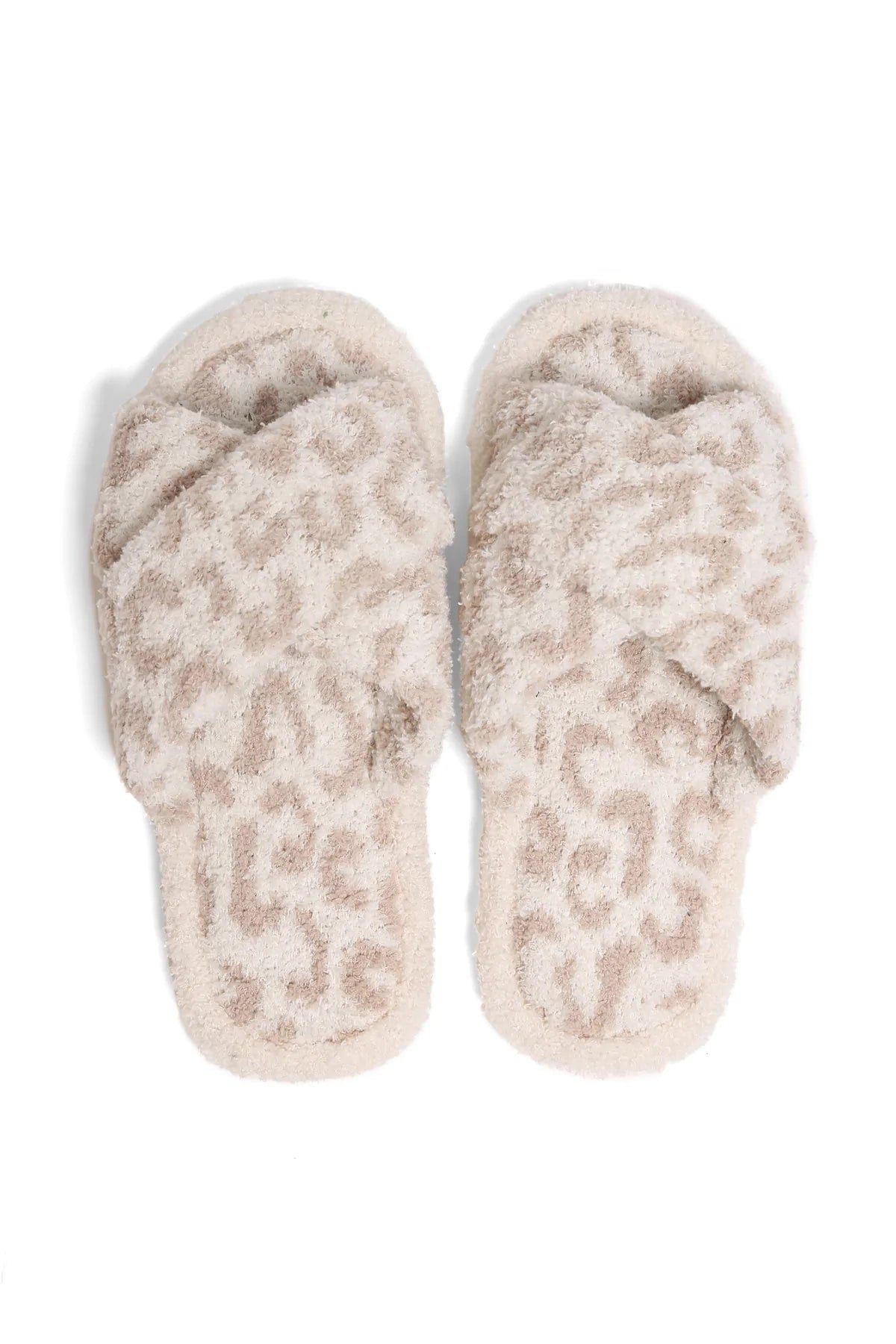 JCL2120 Leopard Super Lux Open-Toe Slipper - MiMi Wholesale