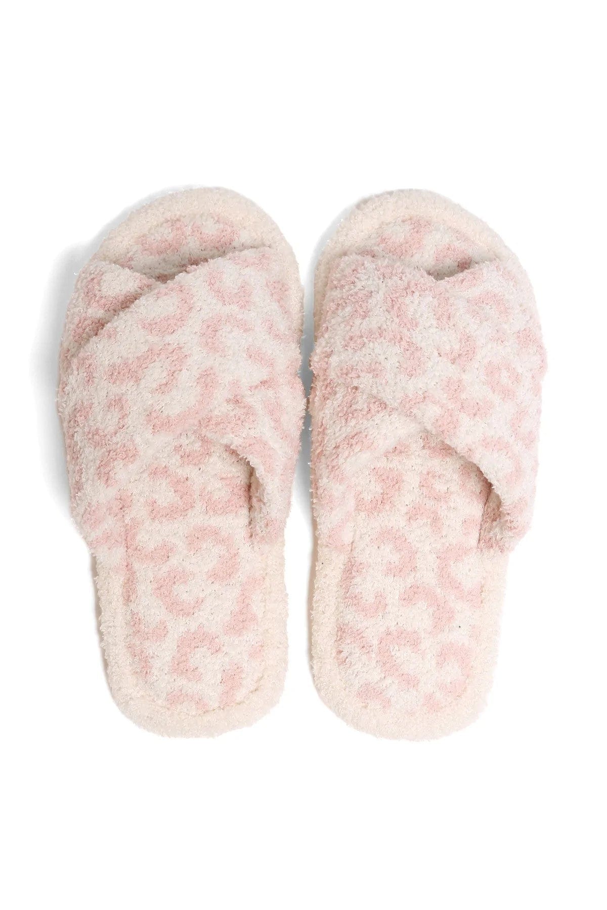 JCL2120 Leopard Super Lux Open-Toe Slipper - MiMi Wholesale