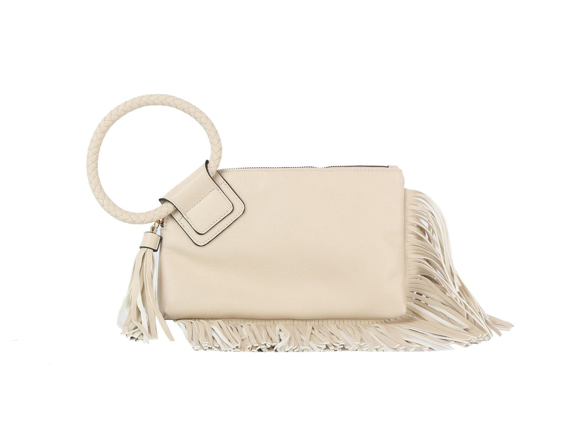 JY0378 Fringe Soft Vegan Leather Wristlet/Clutch - MiMi Wholesale