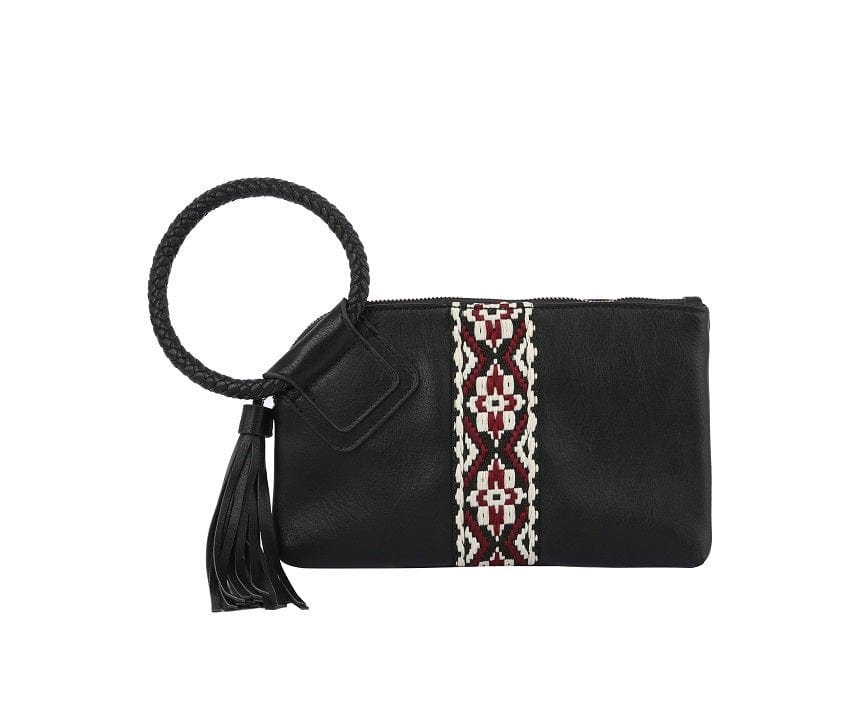 JY0379 Aztec Wristlet Clutch Bag With Tassel - MiMi Wholesale
