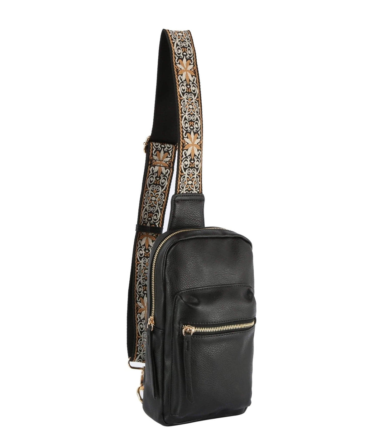 JYM0431 Boho Guitar Strap Sling Bag - MiMi Wholesale