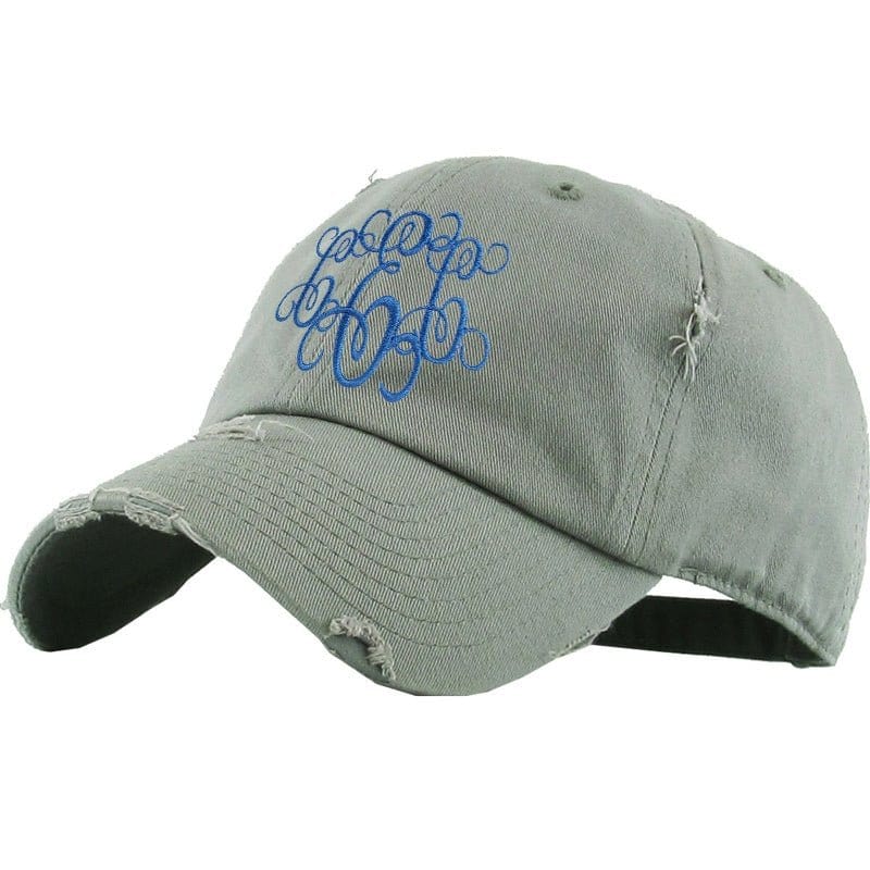 KBE Premium Distressed Cotton Cap - MiMi Wholesale