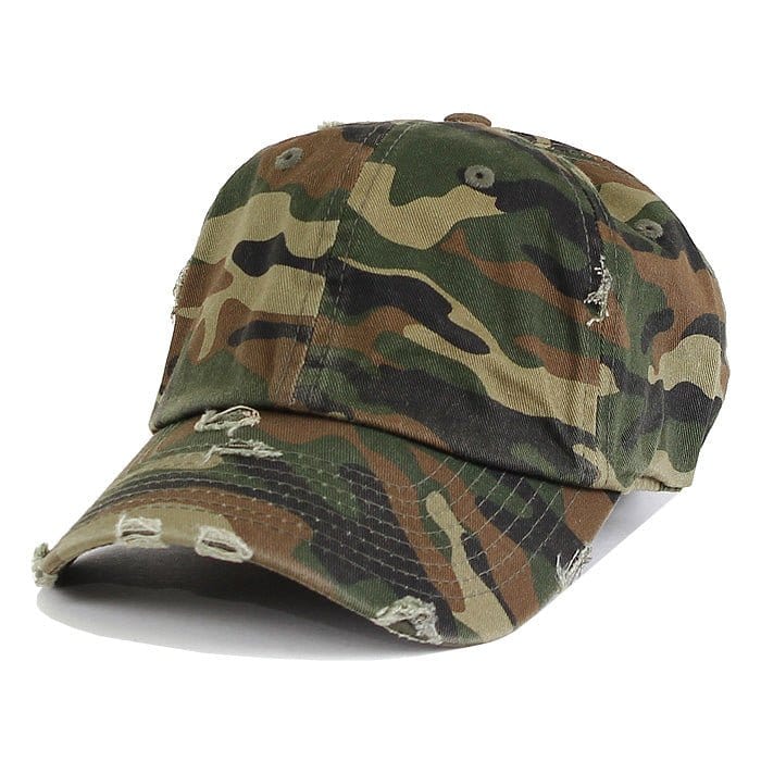 KBE Premium Distressed Cotton Cap - MiMi Wholesale