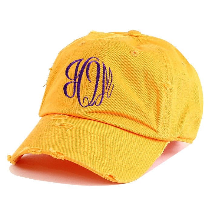 KBE Premium Distressed Cotton Cap - MiMi Wholesale
