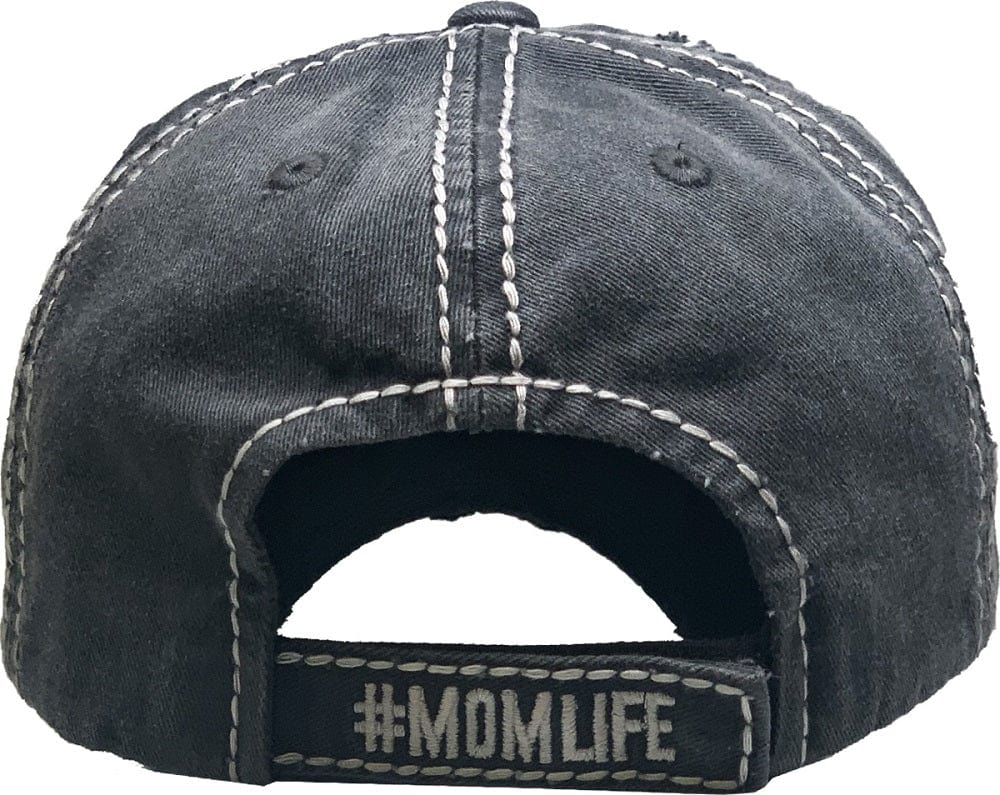 KBV1369 "Good Moms Say Bad Words" Vintage Washed Baseball Cap - MiMi Wholesale