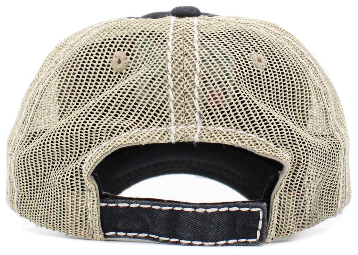 KBV1430 "Beach Mode On" Vintage Distressed Ballcap - MiMi Wholesale