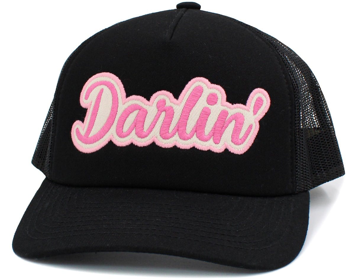 KBV1449 "DARLIN'" Mesh Back Fashion Summer Ballcap - MiMi Wholesale