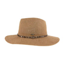KP017 C.C Brand Bris Rhinestone Bugle Bead Panama Hat - MiMi Wholesale
