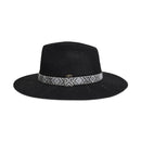 KPC0001 Winnie Aztec Beads Trim Band Panama Hat - MiMi Wholesale