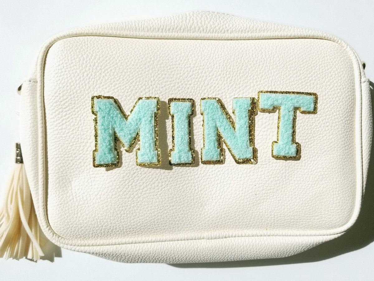LP001 26 Pieces Iron-on Chenille Varsity Letter Patches - MiMi Wholesale