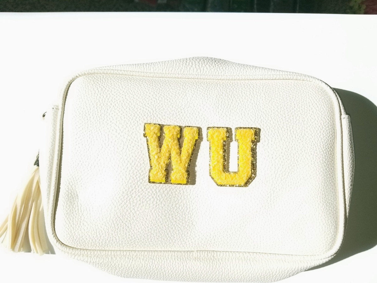LP001 26 Pieces Iron-on Chenille Varsity Letter Patches - MiMi Wholesale