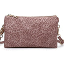 M013 Animal 3 Compartments Crossbody Bag - MiMi Wholesale
