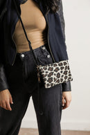 M013 Animal 3 Compartments Crossbody Bag - MiMi Wholesale