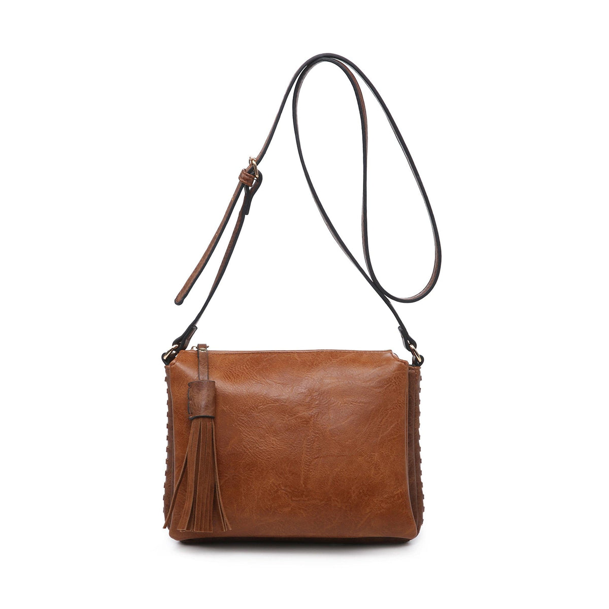 M1918 Three Compartment Crossbody w/ Tassel - MiMi Wholesale