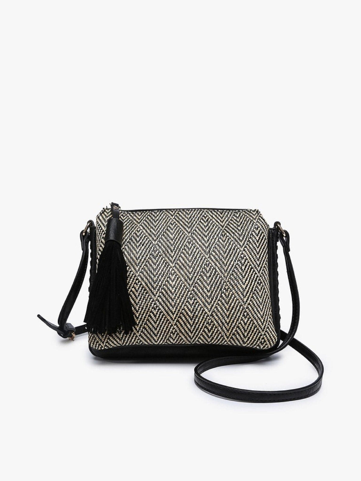 M1918 Three Compartment Crossbody w/ Tassel - MiMi Wholesale