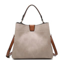 M1951 Three Compartment Satchel w/ Zip and Inner Slip Pockets - MiMi Wholesale
