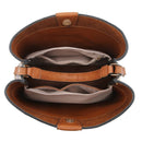 M1951 Three Compartment Satchel w/ Zip and Inner Slip Pockets - MiMi Wholesale
