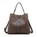 M1951 Three Compartment Satchel w/ Zip and Inner Slip Pockets - MiMi Wholesale