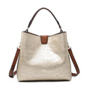 M1951 Three Compartment Satchel w/ Zip and Inner Slip Pockets - MiMi Wholesale