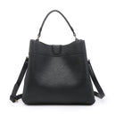 M1951 Three Compartment Satchel w/ Zip and Inner Slip Pockets - MiMi Wholesale