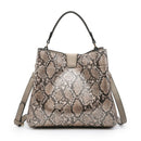 M1951 Three Compartment Satchel w/ Zip and Inner Slip Pockets - MiMi Wholesale