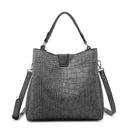 M1951 Three Compartment Satchel w/ Zip and Inner Slip Pockets - MiMi Wholesale