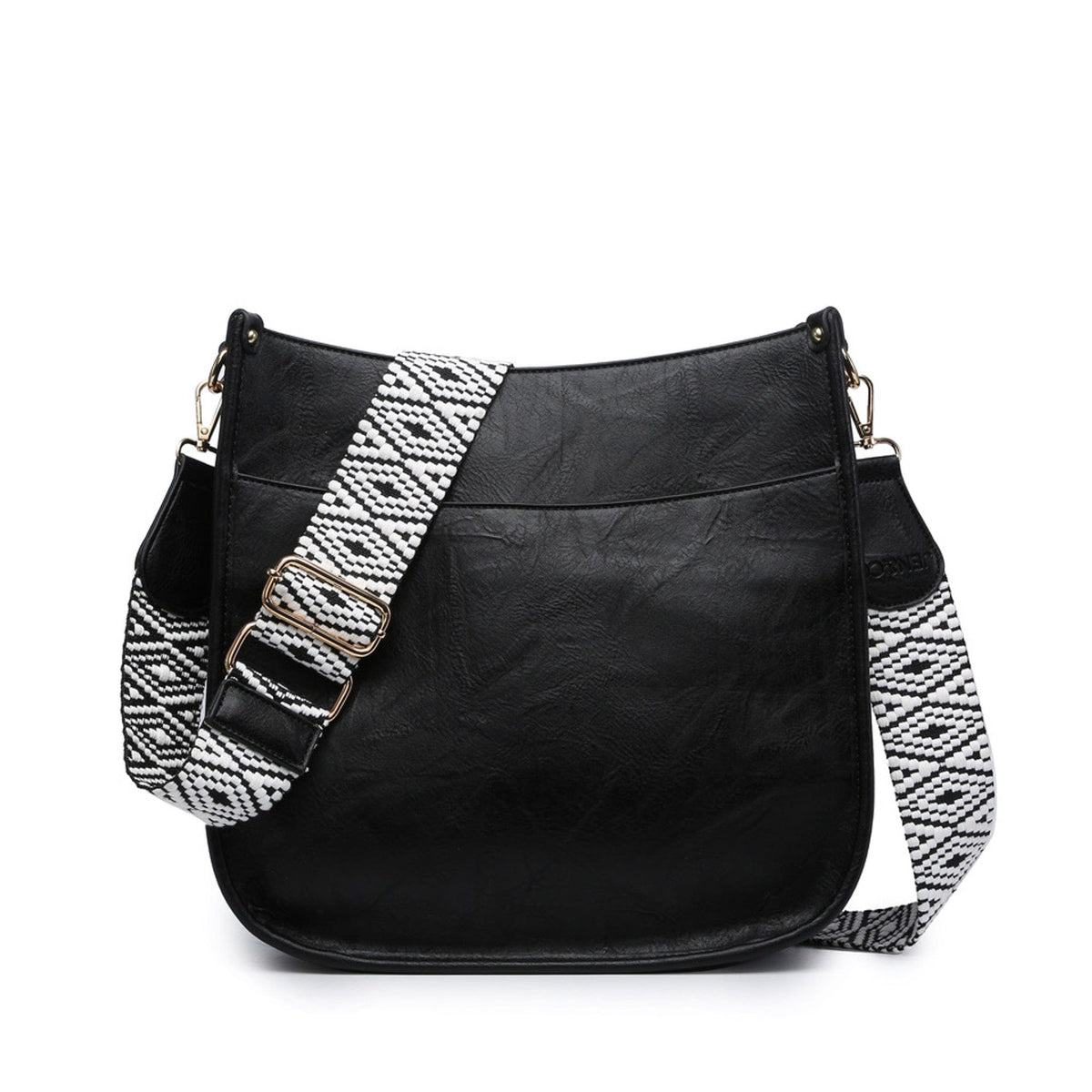 M1977 Crossbody with Leopard Guitar Strap - MiMi Wholesale