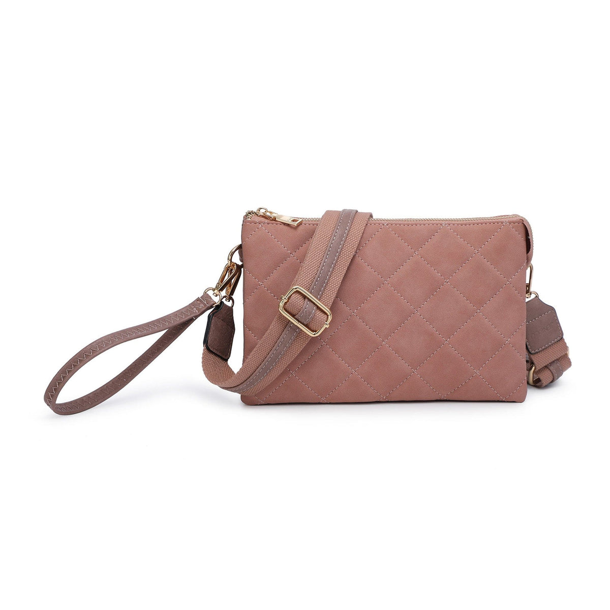 M2056QLT Izzy Quilted Crossbody w/ Guitar Strap - MiMi Wholesale