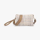 M2056TWD Izzy Tweed Crossbody with Guitar Strap - MiMi Wholesale