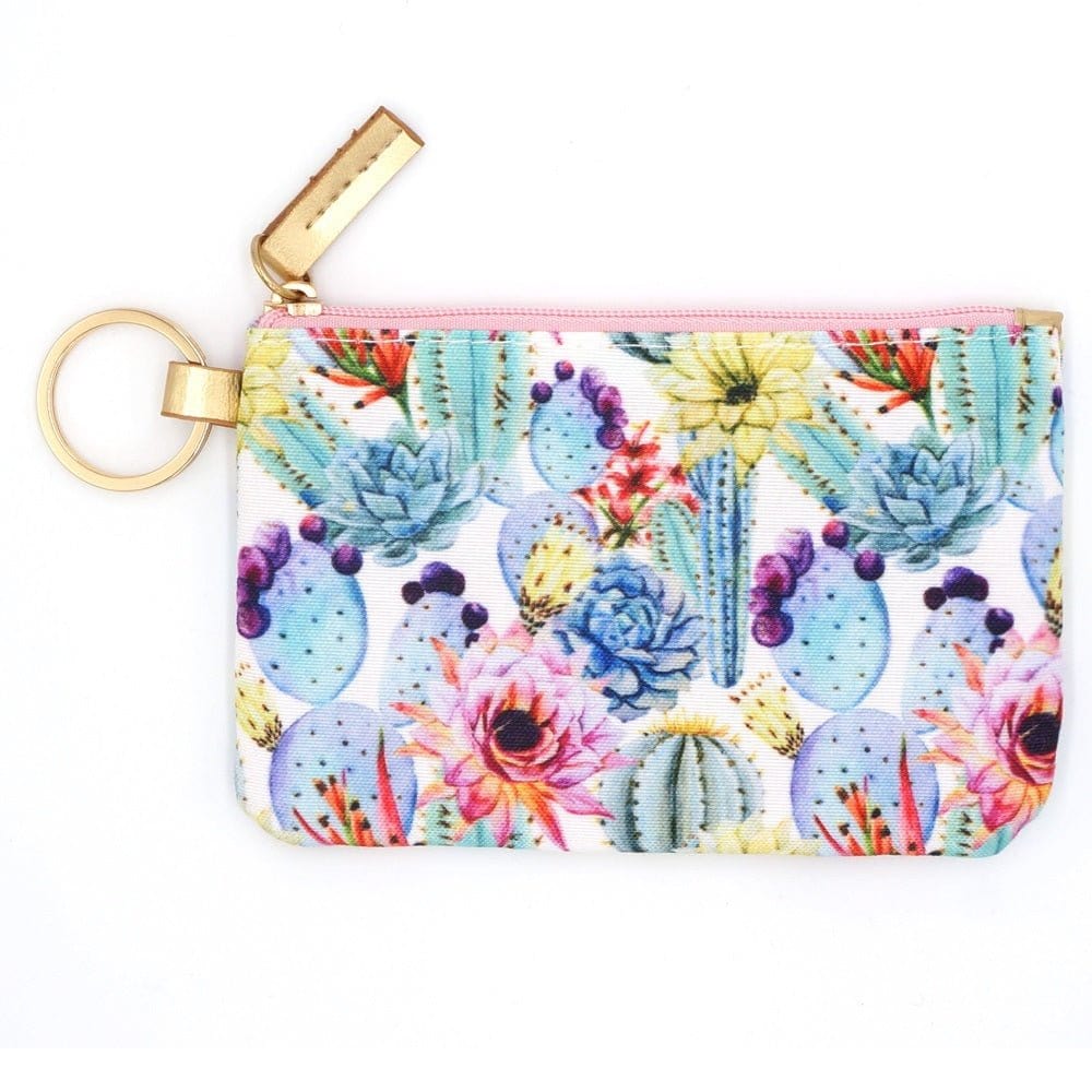 MB0151 Cactus Lanyard ID Wallet - MiMi Wholesale