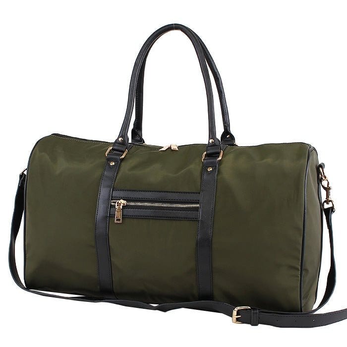 NP775 Nylon Fabric Round Large Duffel Bag - MiMi Wholesale