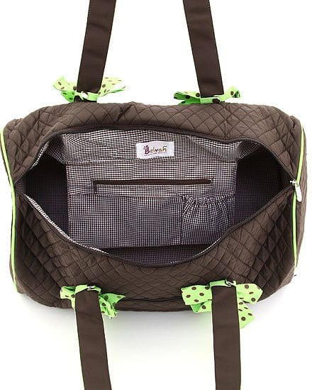 QSD2701 Quilted Solid Large Duffel Bag - MiMi Wholesale