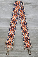 SS050A TG10185 Aztec Adjustable Guitar Strap - MiMi Wholesale