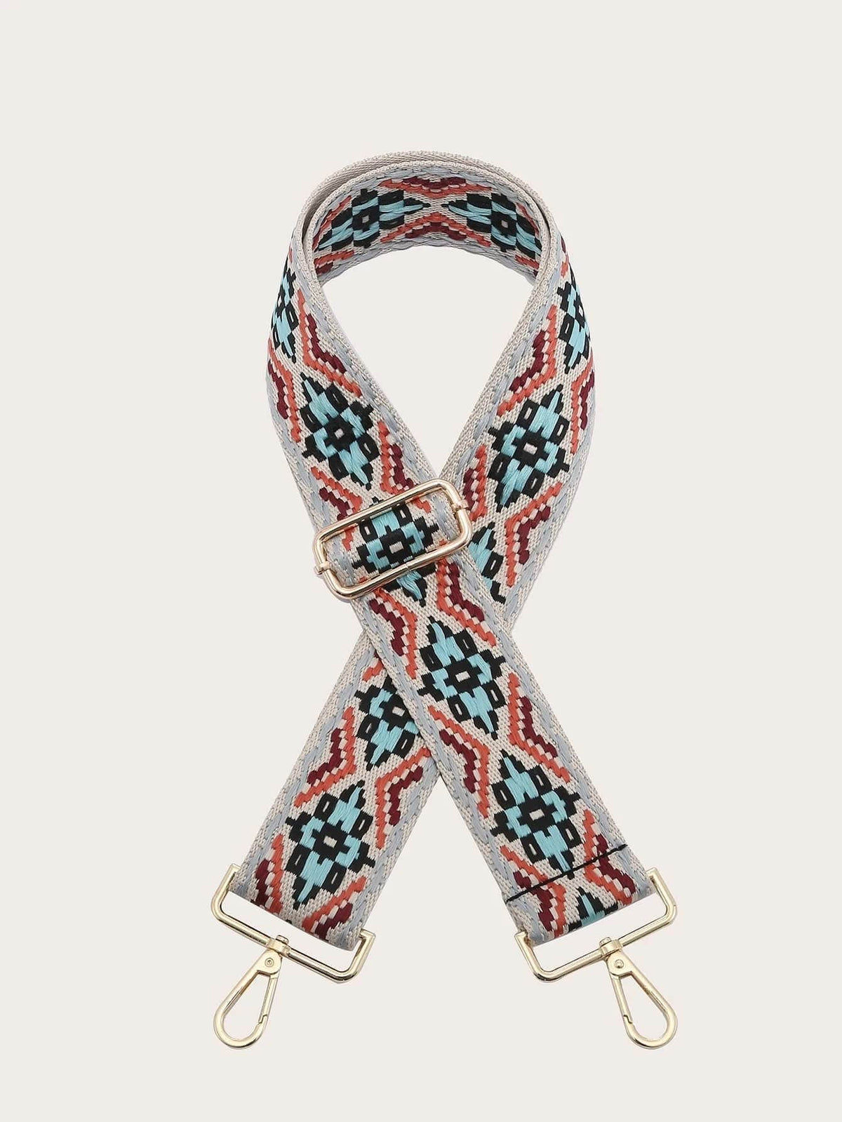 SS050A TG10185 Aztec Adjustable Guitar Strap - MiMi Wholesale