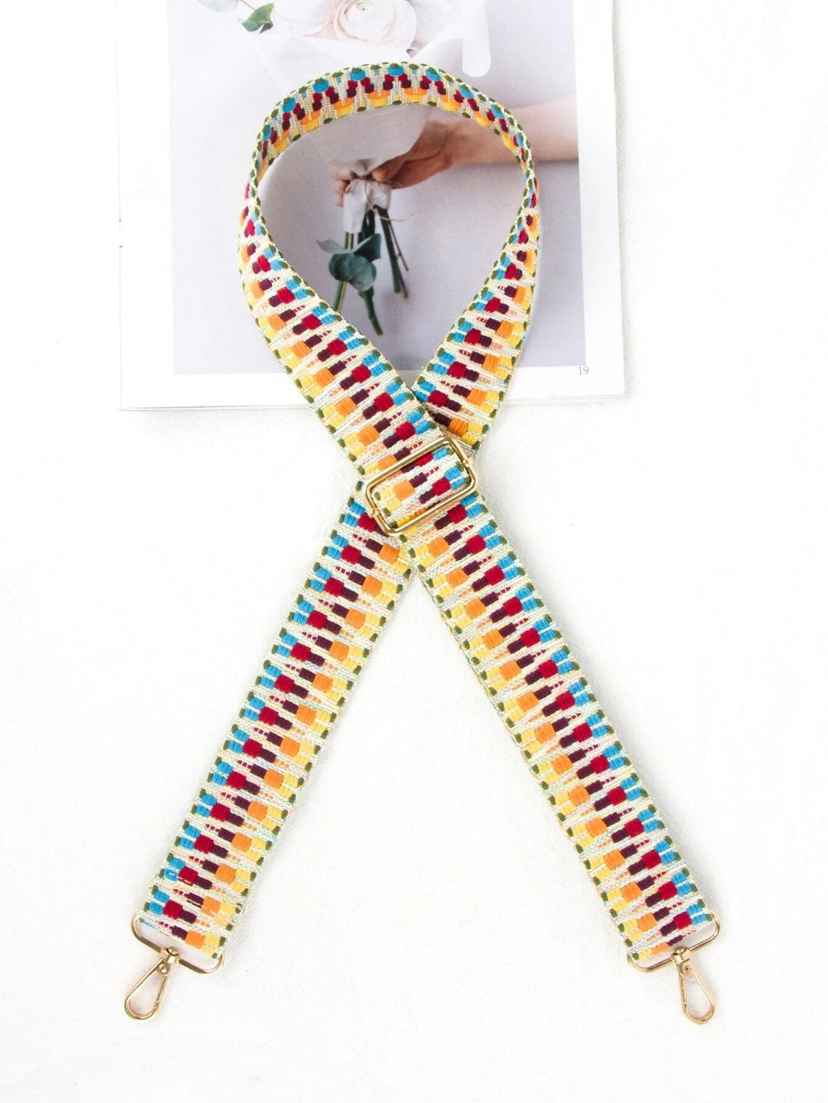 SS050M Boho Adjustable Guitar Strap - MiMi Wholesale