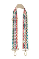 SS050RS STPBO Bohemian Adjustable Guitar Strap - MiMi Wholesale