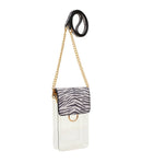 TB28208 Transparent Clear Cell Phone Holder/Crossbody - MiMi Wholesale