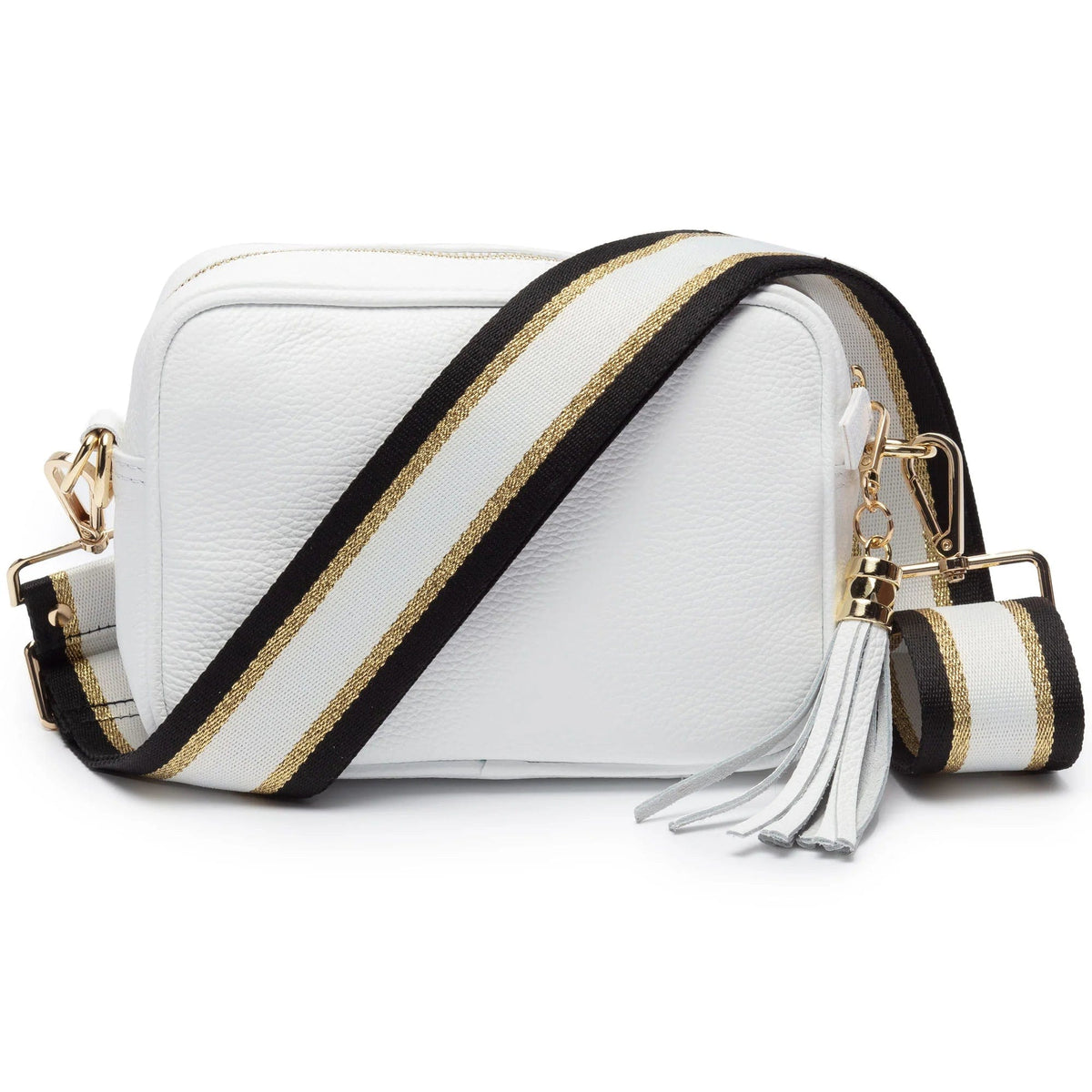 TG10204 Solid Color Tassel Camera Crossbody Bag - MiMi Wholesale