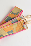 TG10230 Adjustable Woven Camo Print Guitar Strap - MiMi Wholesale
