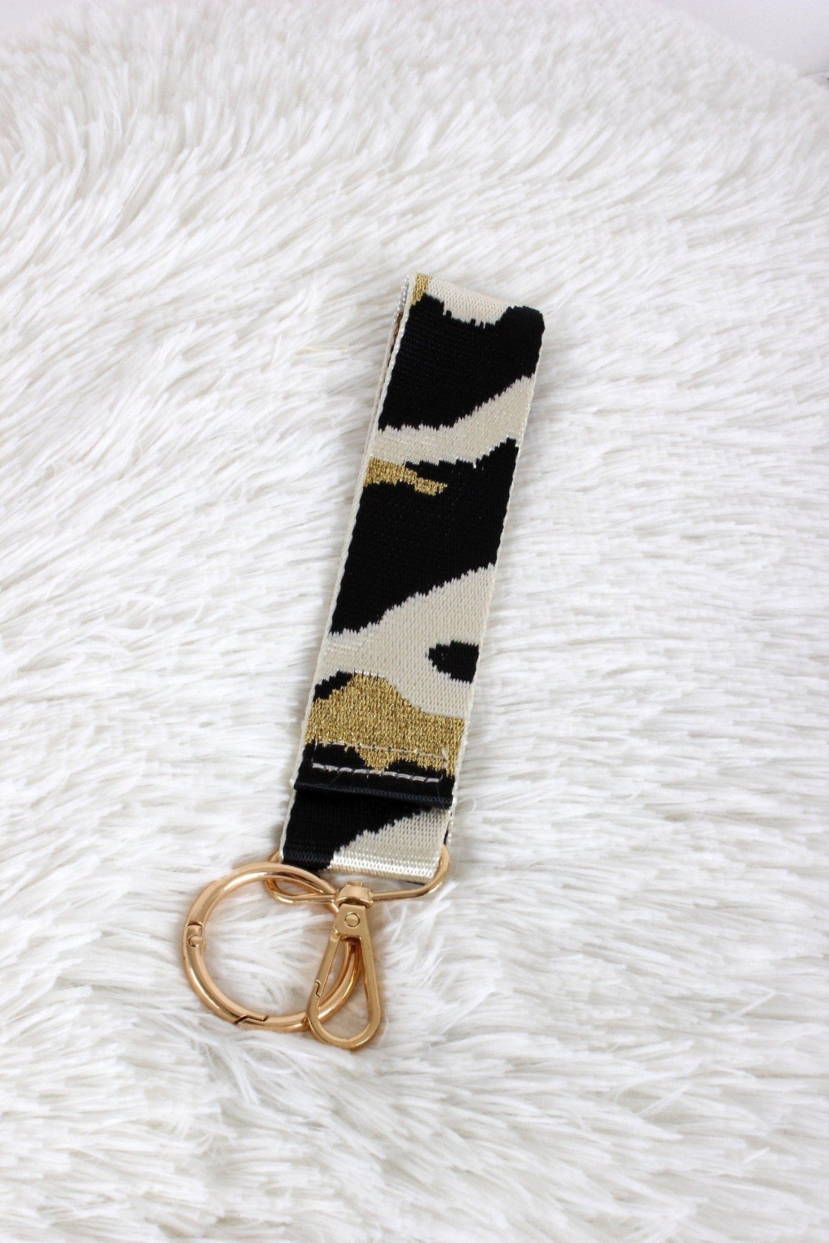 TG10274 Shimmer Camo Keychain Wristlet - MiMi Wholesale
