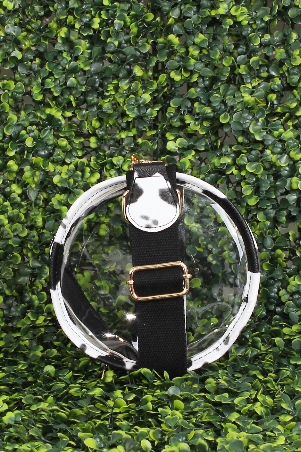 TG10423 Round Clear Crossbody Bag - MiMi Wholesale