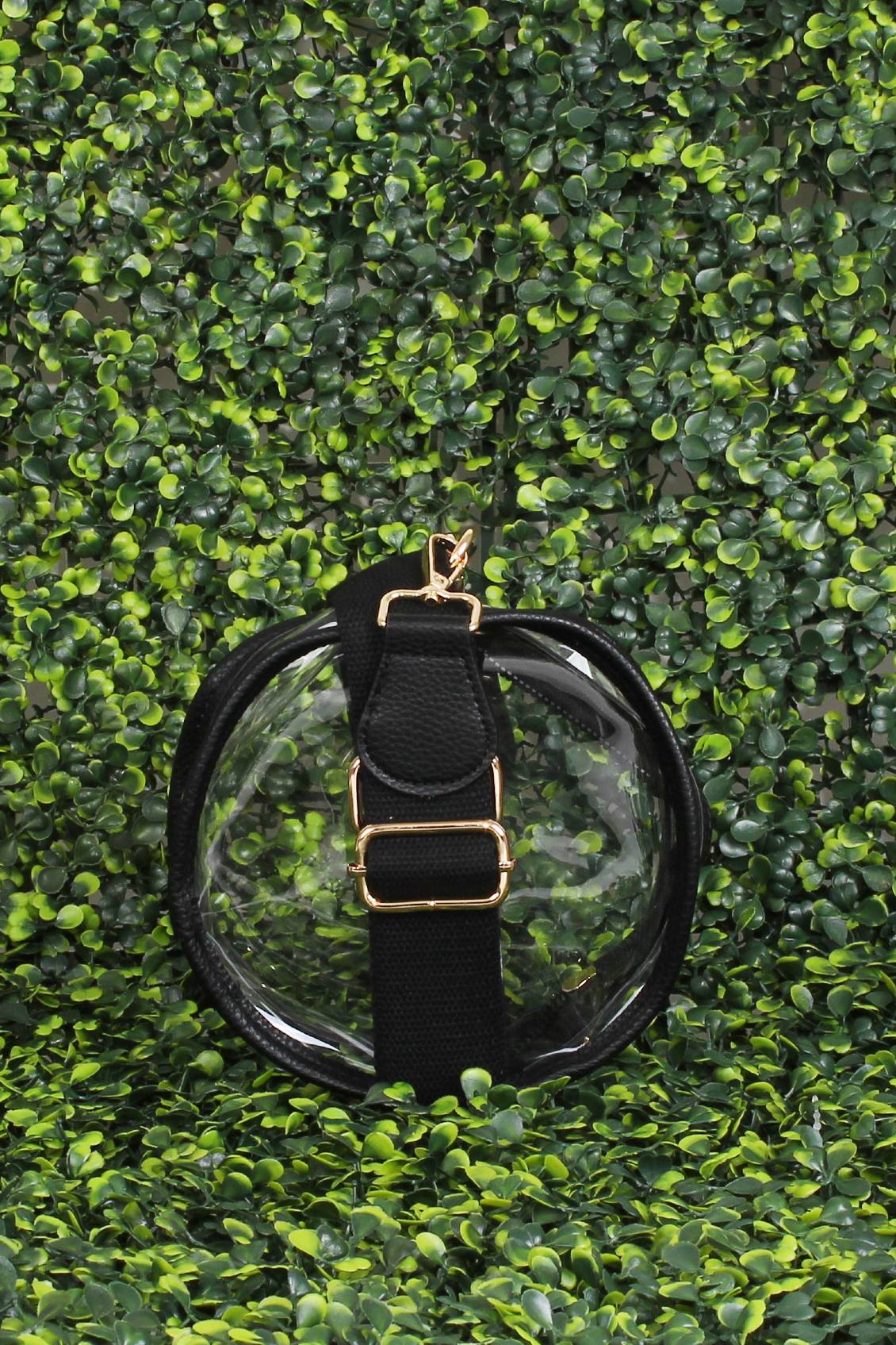 TG10423 Round Clear Crossbody Bag - MiMi Wholesale