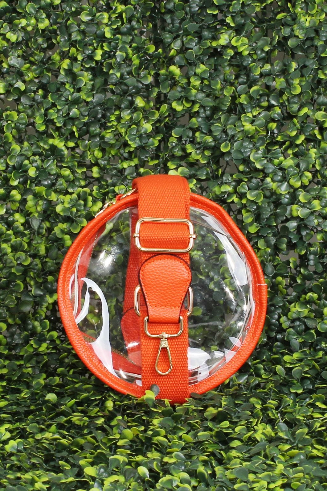 TG10423 Round Clear Crossbody Bag - MiMi Wholesale