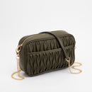 TG10542 Dana Textured Crossbody Bag With Chain Strap - MiMi Wholesale
