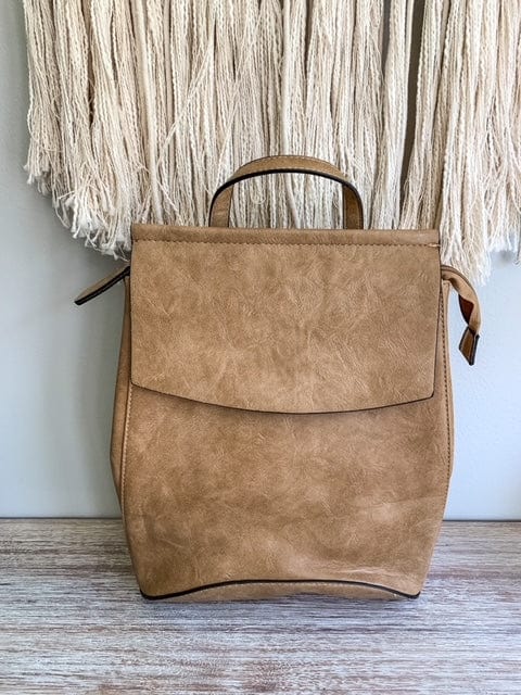 UNV0069 Flap Over Convertible Backpack - MiMi Wholesale