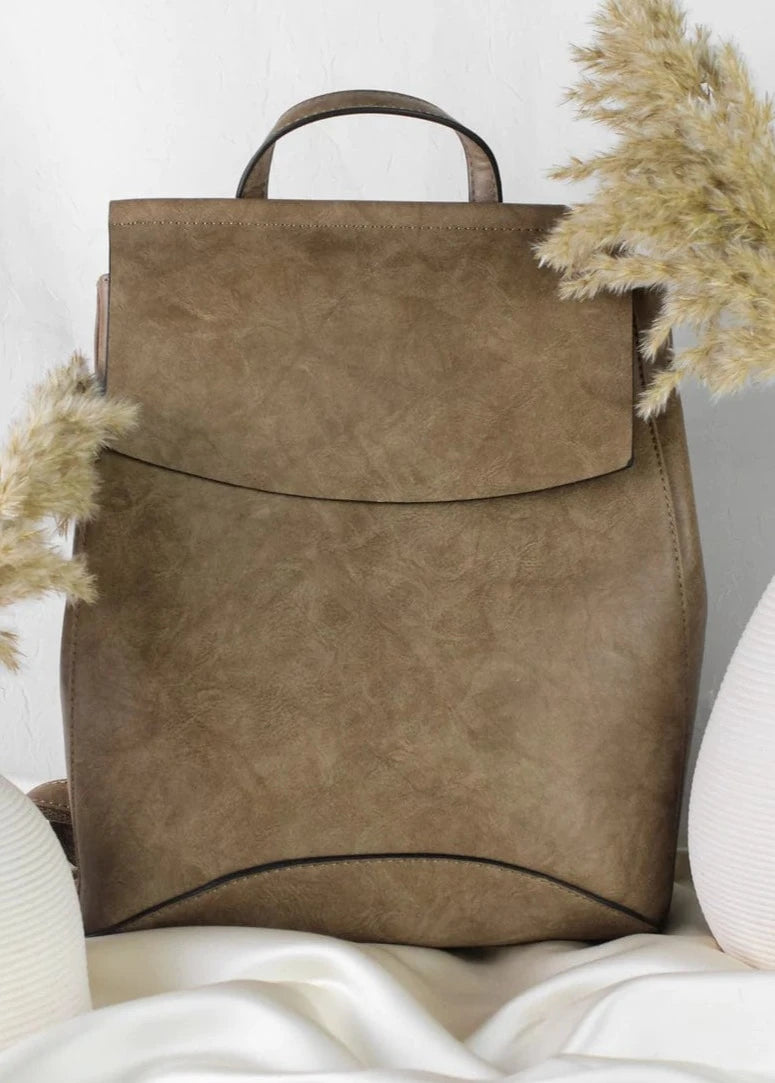 UNV0069 Flap Over Convertible Backpack - MiMi Wholesale