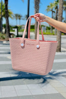 V2023TX Carrie All Textured Versa Tote w/ Interchangeable Straps - MiMi Wholesale
