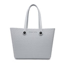 V2023TX Carrie All Textured Versa Tote w/ Interchangeable Straps - MiMi Wholesale