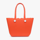 V2335 Rose Scalloped Versa Tote w/ Interchangeable Straps - MiMi Wholesale