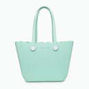 V2335 Rose Scalloped Versa Tote w/ Interchangeable Straps - MiMi Wholesale